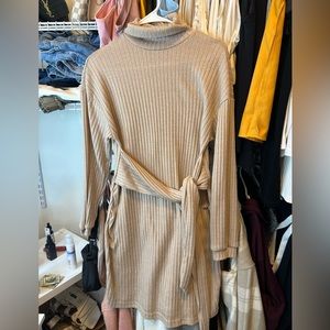 Turtle neck dress